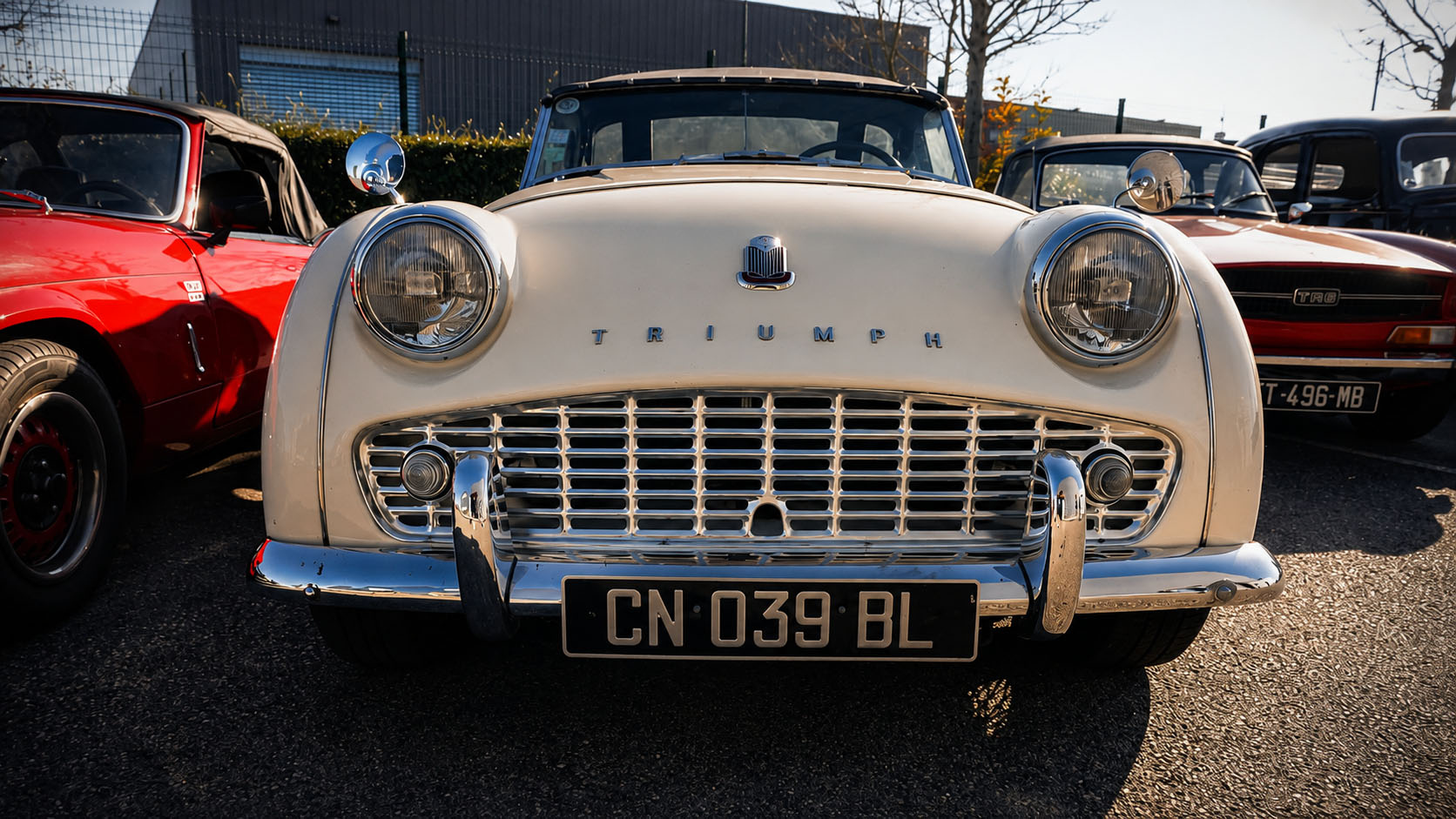 Voiture ancienne proposée lors des escapades Esprit Légende